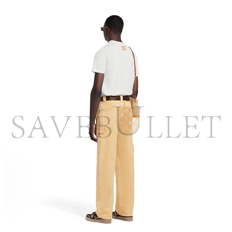 LOUIS VUITTON EMBROIDERED SIGNATURE T-SHIRT 1AHW87